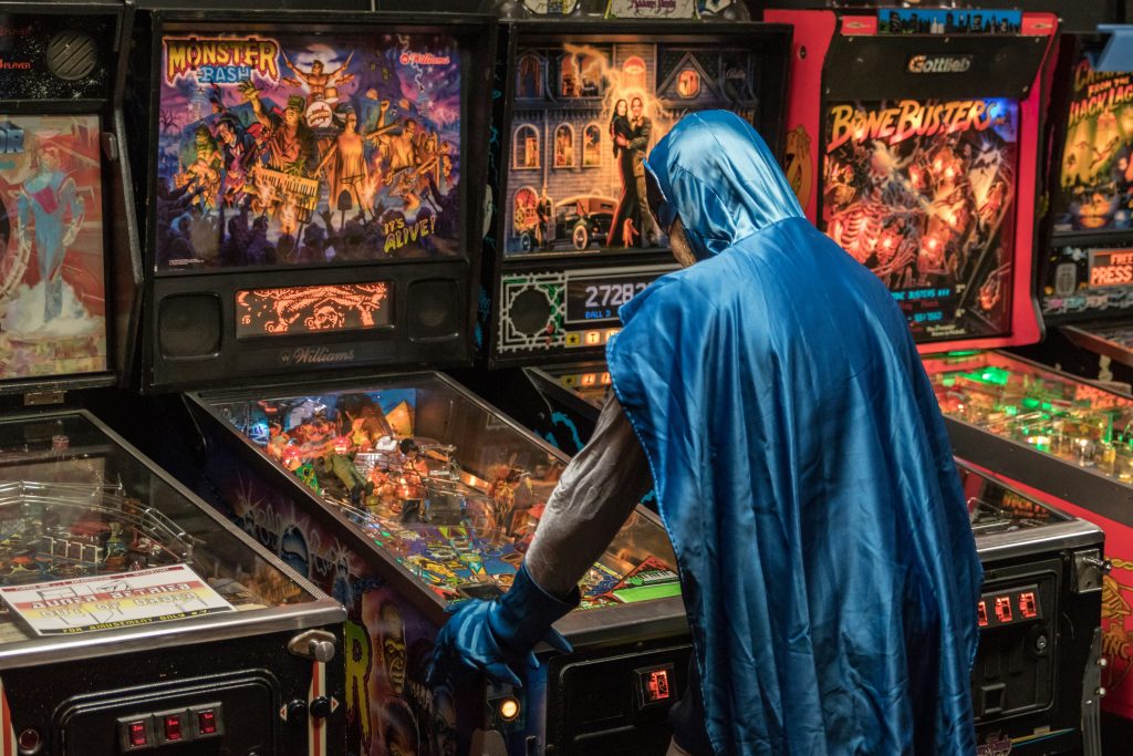 Batman Plays Pinball